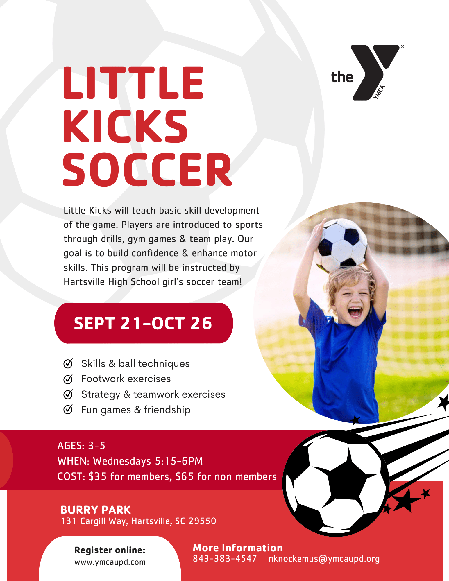 Youth Soccer YMCA of the Upper Pee Dee